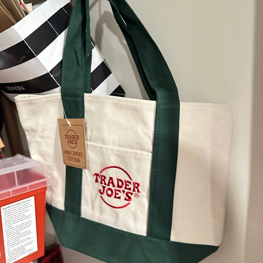 Mini Trader Joe’s canvas bag
